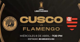 Cusco vs. Flamengo: alineaciones, horario y canal dónde ver
