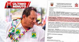 JEE Cusco excluye a candidato al Gore por tener una sentencia por difamación agravada